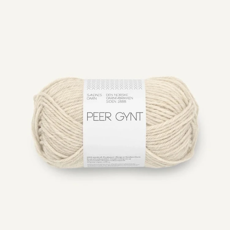 Włóczka Sandnes Garn Peer Gynt 2641 / chłodny beż