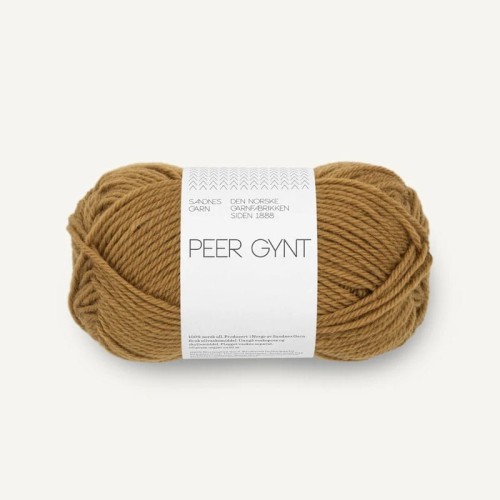 Włóczka Sandnes Garn Peer Gynt 2152 / stare złoto