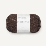Włóczka Sandnes Garn Peer Gynt Tweed 3085 / ciemny brąz