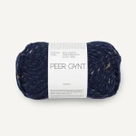 Włóczka Sandnes Garn Peer Gynt Tweed 5585 / granatowy