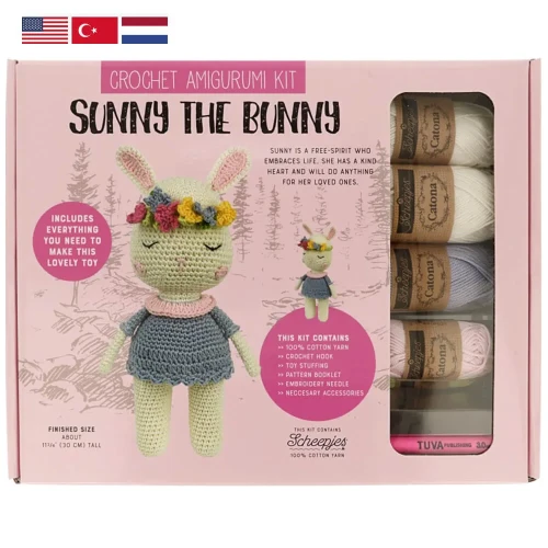 Zestaw do amigurumi Meadow the Bunny