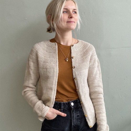 Wzór PetiteKnit / Anker's Cardigan - My Size - w języku angielskim
