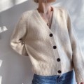 Wzór PetiteKnit / Champagne Cardigan - w języku angielskim + tłumaczenie PL
