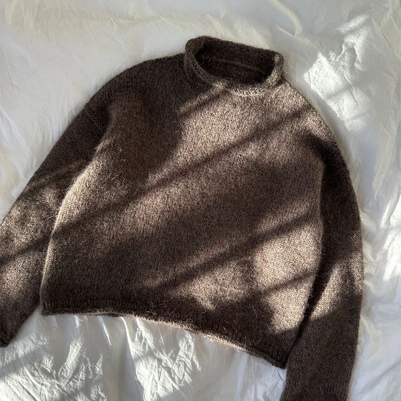 Wzór PetiteKnit / Cloud Sweater - w języku angielskim + tłumaczenie PL