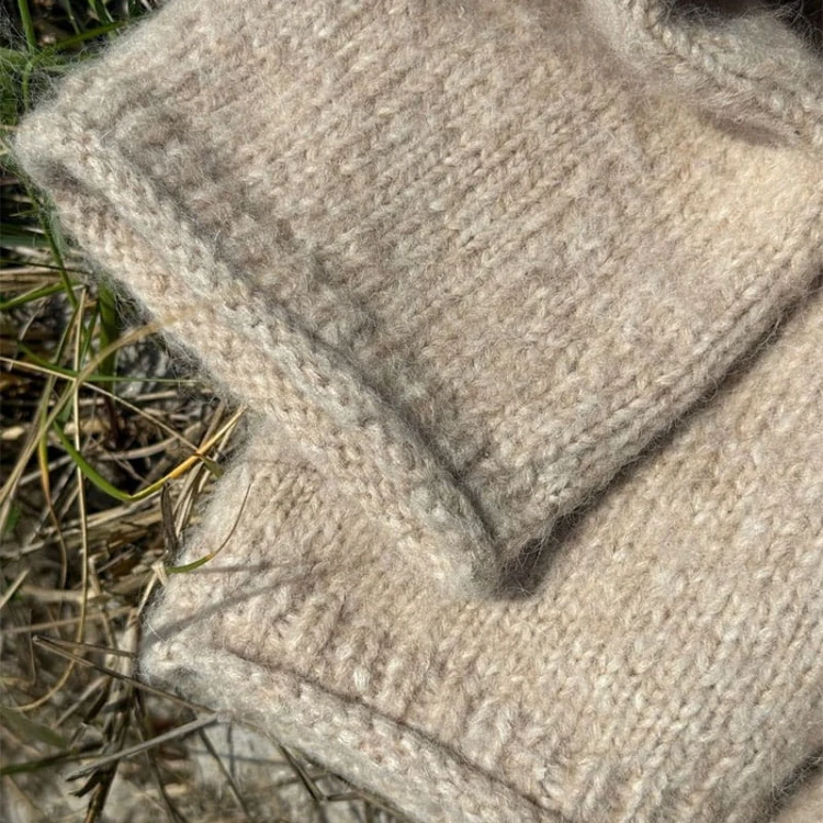 Wzór PetiteKnit / Cloud Sweater - w języku angielskim + tłumaczenie PL