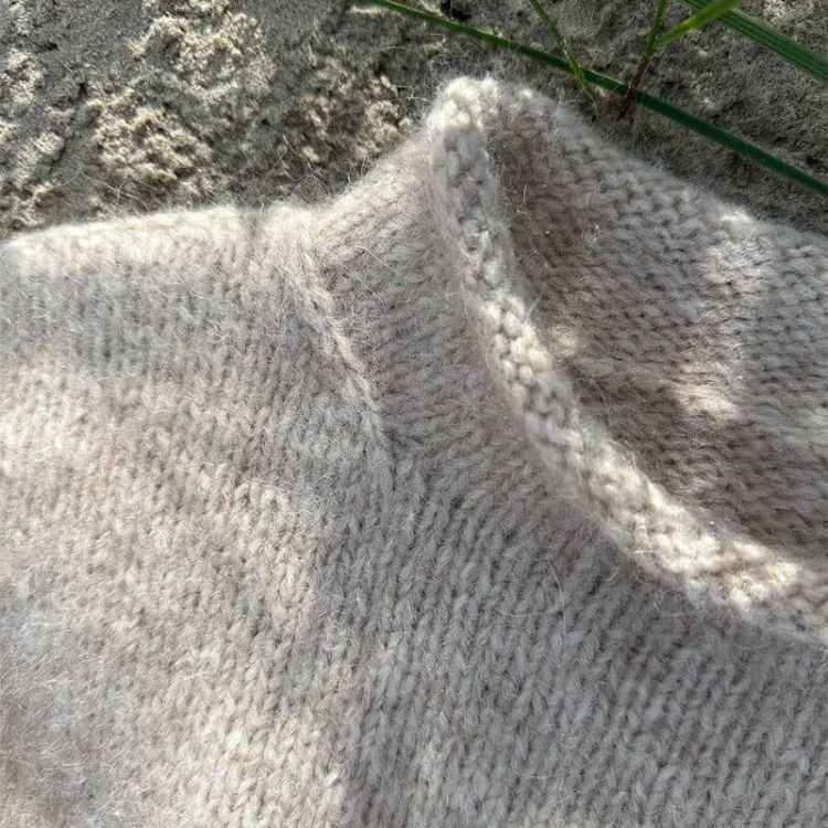 Wzór PetiteKnit / Cloud Sweater - w języku angielskim + tłumaczenie PL
