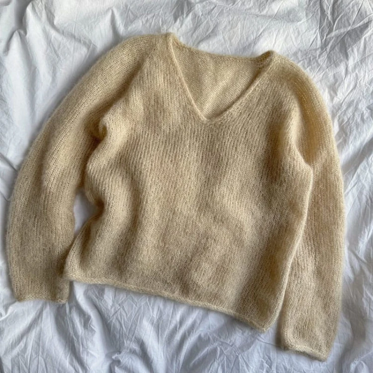 Wzór PetiteKnit / Cumulus Blouse - w języku angielskim + tłumaczenie PL