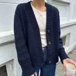 Wzór PetiteKnit / Eva Cardigan - w języku angielskim + tłumaczenie PL
