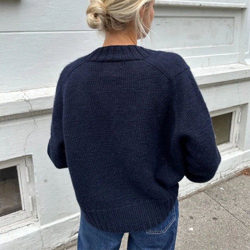 Wzór PetiteKnit / Eva Cardigan - w języku angielskim + tłumaczenie PL