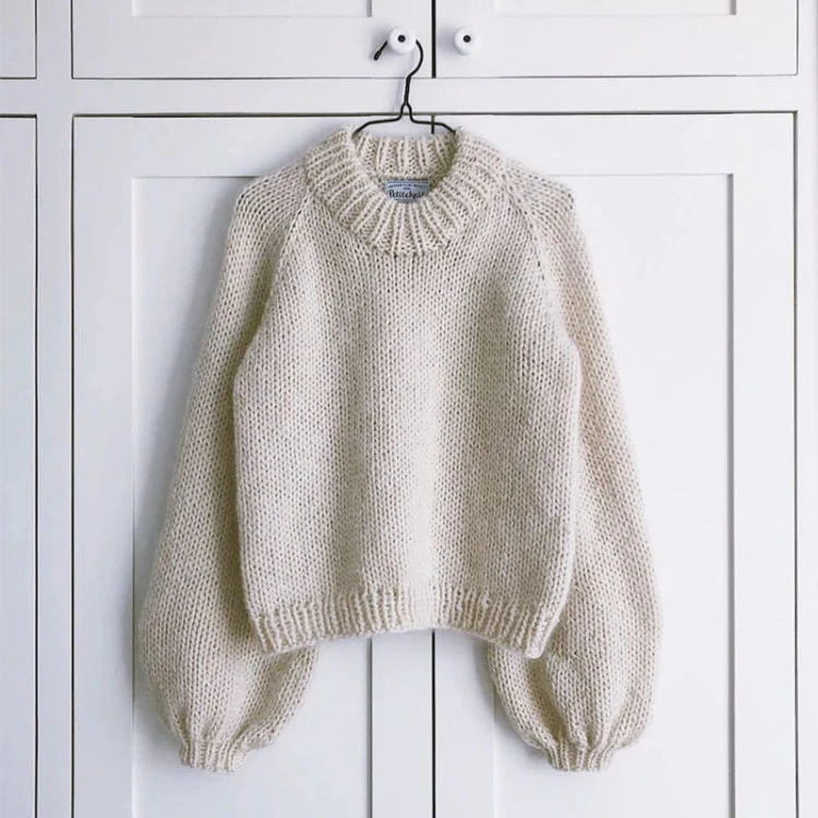 Wzór PetiteKnit / Holiday Sweater - w języku angielskim