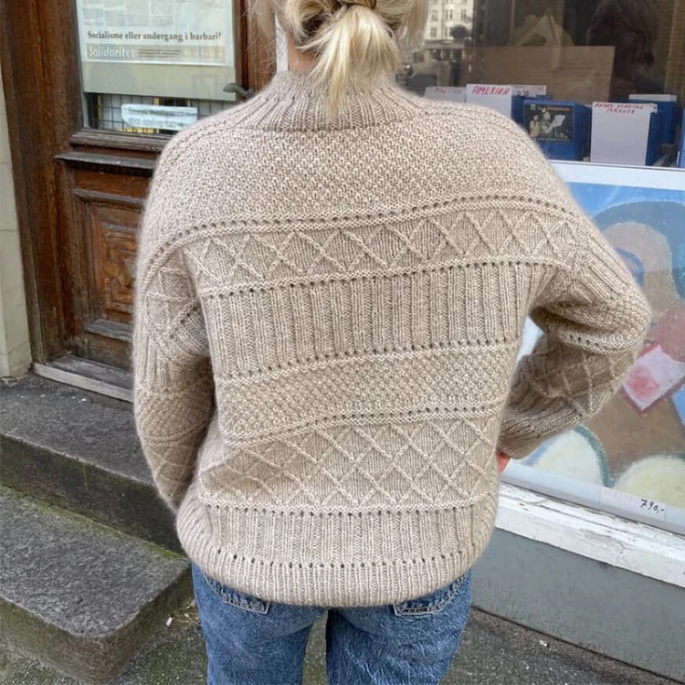 Wzór PetiteKnit / Ingrid Sweater - w języku angielskim