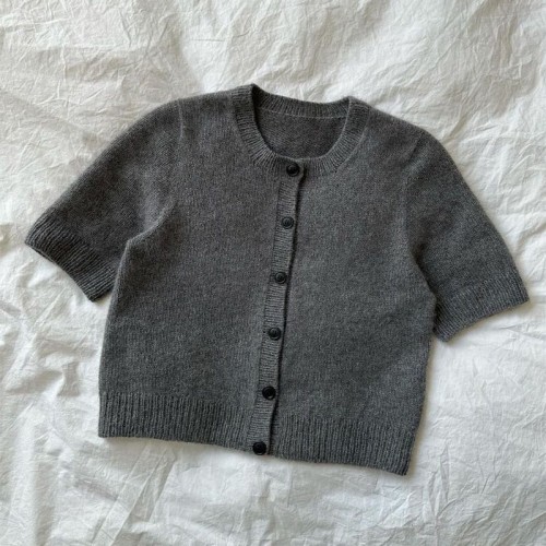 Wzór PetiteKnit / Maggie Cardigan - w języku angielskim + tłumaczenie PL