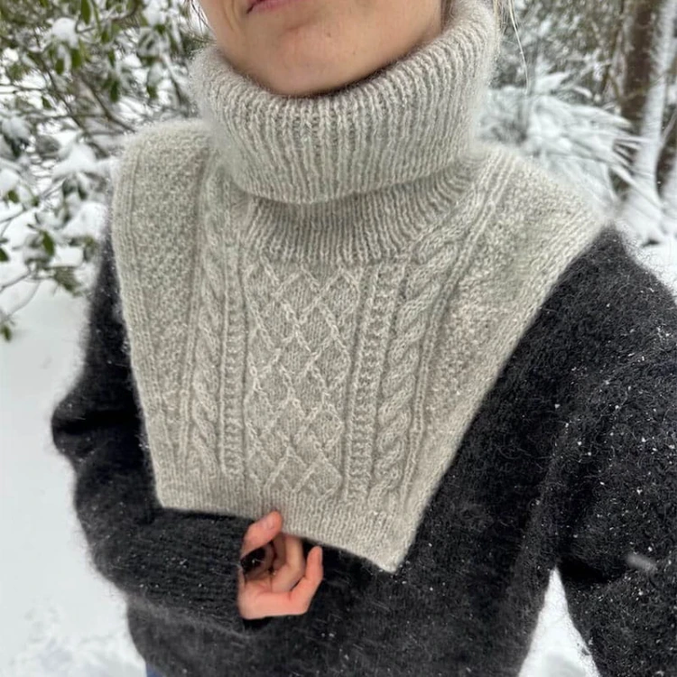 Wzór PetiteKnit / Moby Neck - w języku angielskim