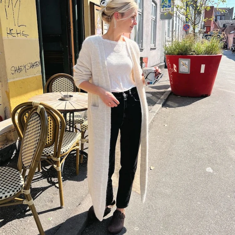 Wzór PetiteKnit / No Frills Cardigan - w języku angielskim