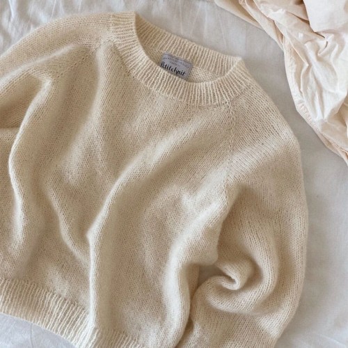 Wzór PetiteKnit / No Frills Sweater - w języku angielskim + tłumaczenie PL