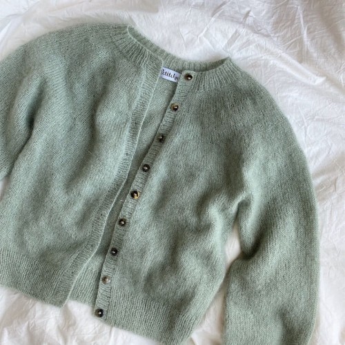 Wzór PetiteKnit / Novice Cardigan - Mohair - w języku angielskim