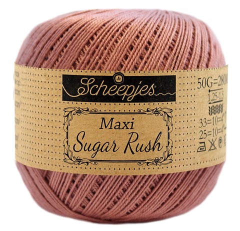 Kordonek Scheepjes Maxi Sugar Rush - 776 antyczna róża