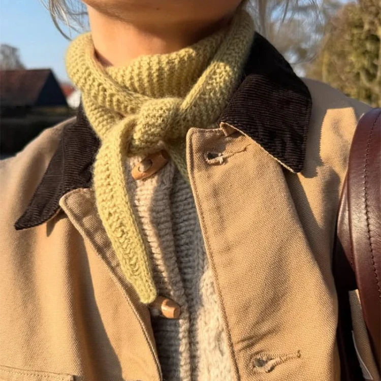 Wzór PetiteKnit / Sophie Scarf - w języku angielskim + tłumaczenie PL