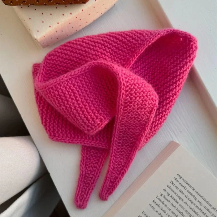Wzór PetiteKnit / Sophie Scarf - w języku angielskim + tłumaczenie PL