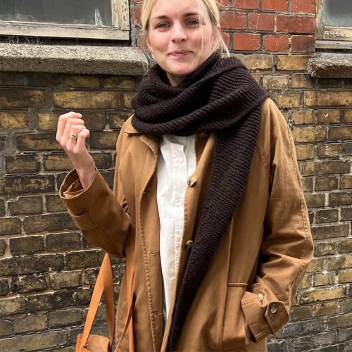 Wzór PetiteKnit / Sophie Shawl - w języku angielskim + tłumaczenie PL