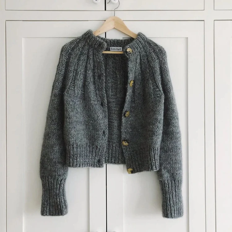 Wzór PetiteKnit / Sunday Cardigan - w języku angielskim