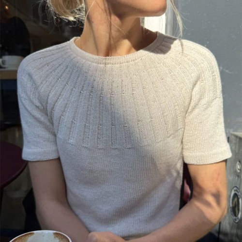 Wzór PetiteKnit / Sunday Tee - w języku angielskim