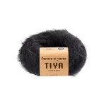 Włóczka Furora Yarns Tiya / czerń