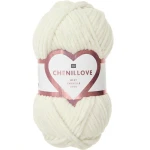 Włóczka Rico Design Chenillove 001 / krem