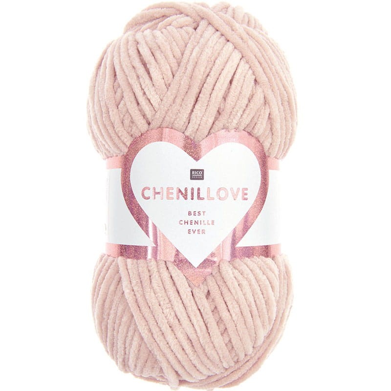 Włóczka Rico Design Chenillove 004 / stary róż