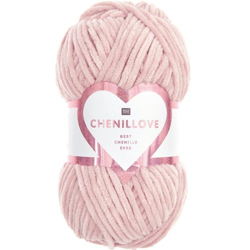 Włóczka Rico Design Chenillove 005 / blady róż
