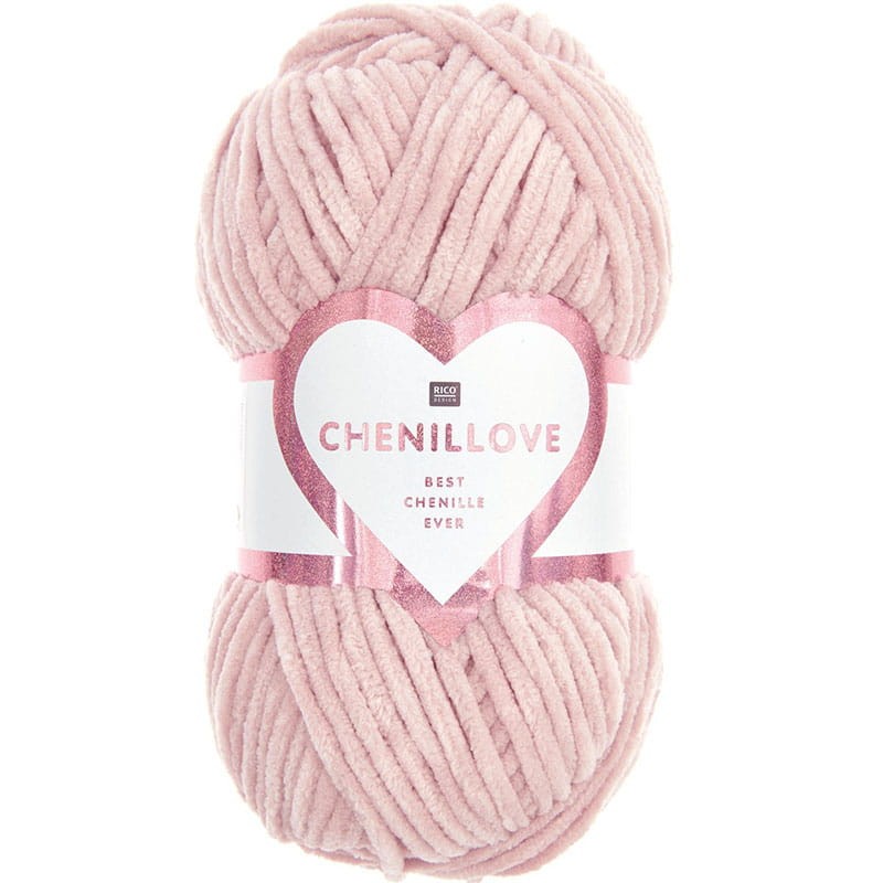 Włóczka Rico Design Chenillove 005 / blady róż