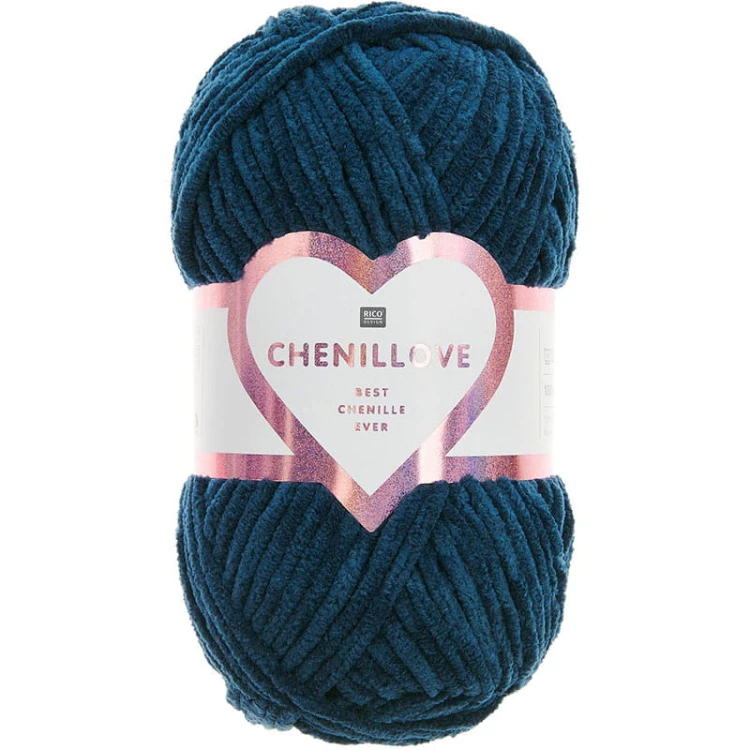 Włóczka Rico Design Chenillove 020 / granat