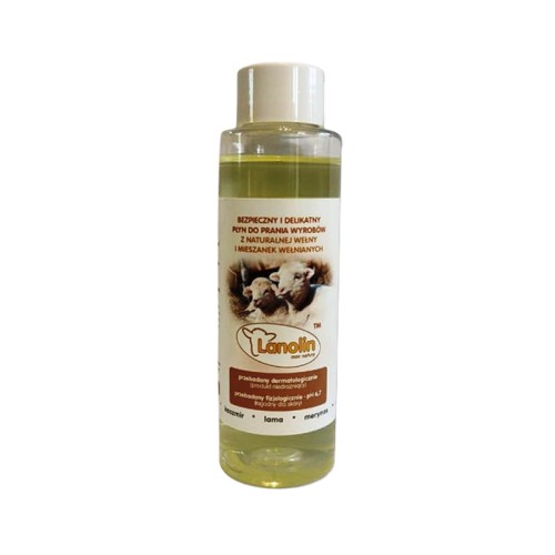 Płyn do prania tkanin i wełny Lanolin / 100 ml