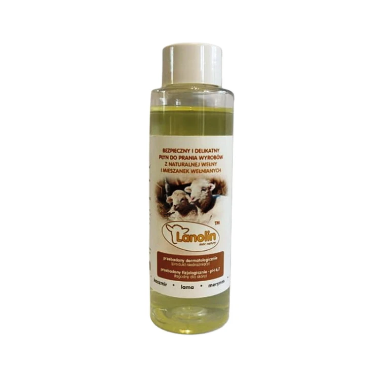Płyn do prania tkanin i wełny Lanolin / 100 ml