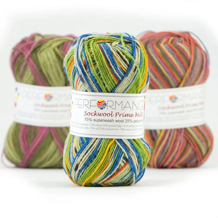 Włóczka skarpetkowa Performance Sockwool Prime Multi 8