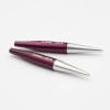 Druty KRÓTKIE do wymiennych żyłek KnitPro Zing Mini - metalowe [6 mm]