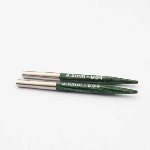 Druty KRÓTKIE do wymiennych żyłek KnitPro Dreamz Mini - drewniane [3,5 mm]
