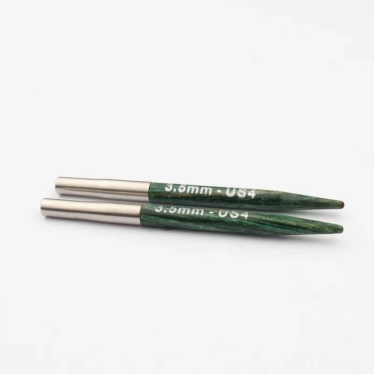 Druty KRÓTKIE do wymiennych żyłek KnitPro Dreamz Mini - drewniane [3,5 mm]