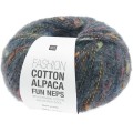 Włóczka Rico Design Fashion Cotton Alpaca Fun Neps 005 / granat
