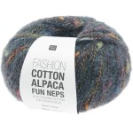 Włóczka Rico Design Fashion Cotton Alpaca Fun Neps 005 / granat