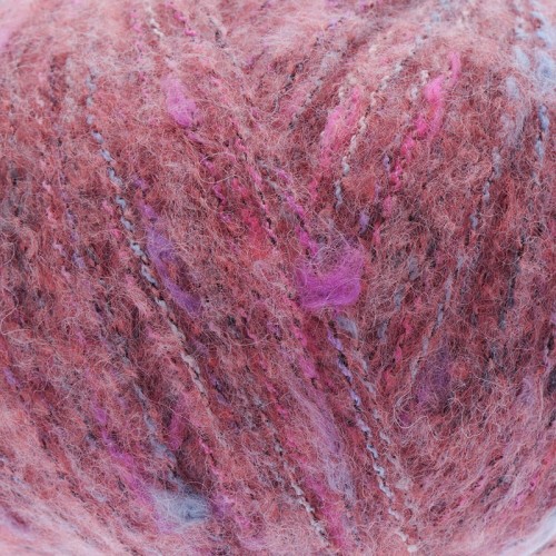 Włóczka Rico Design Fashion Cotton Alpaca Fun Neps 003 / róż