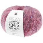 Włóczka Rico Design Fashion Cotton Alpaca Fun Neps 003 / róż