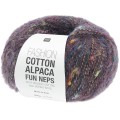 Włóczka Rico Design Fashion Cotton Alpaca Fun Neps 004 / jagoda
