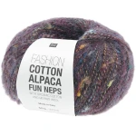 Włóczka Rico Design Fashion Cotton Alpaca Fun Neps 004 / jagoda
