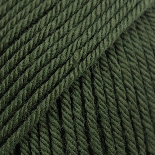 Włóczka Drops Daisy 33 / ciemny leśny / uni color