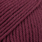 Włóczka Drops Daisy 36 / bordowy / uni color