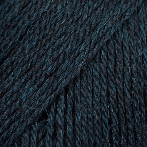 Włóczka Drops Flora 38 / ciemnogranatowy / mix