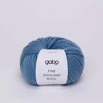 Włóczka Gabo Wool Fine Highland Wool 2869 / błękitny