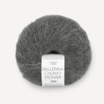 Włóczka Sandnes Garn Ballerina Chunky Mohair 1053 / średni szary melanż