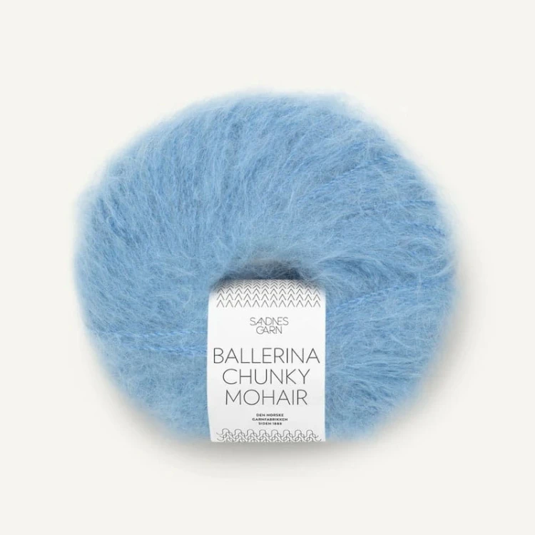 Włóczka Sandnes Garn Ballerina Chunky Mohair 5824 / niebieski